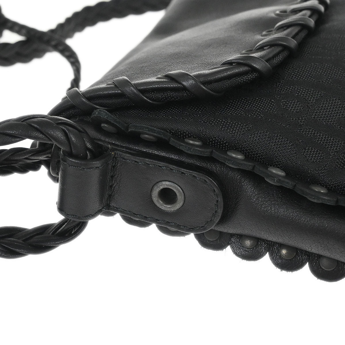 Christian Dior Black Trotter Ethnic Shoulder Bag