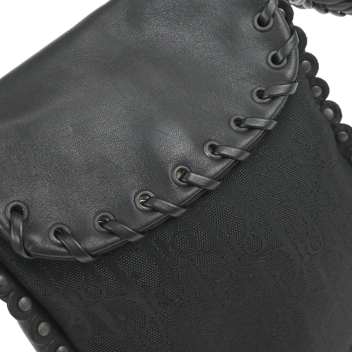 Christian Dior Black Trotter Ethnic Shoulder Bag
