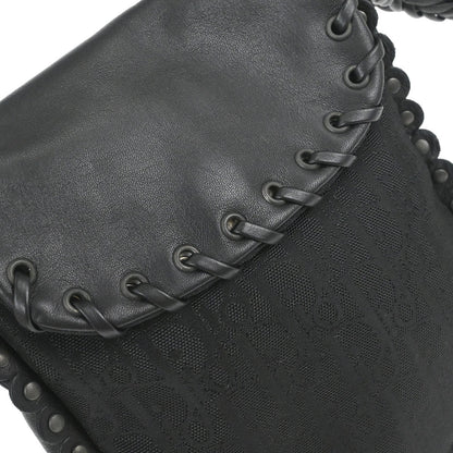 Christian Dior Black Trotter Ethnic Shoulder Bag