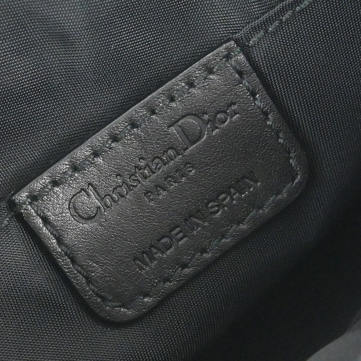 Christian Dior Black Trotter Ethnic Shoulder Bag