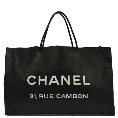 Chanel Black Calfskin Essential Tote Bag