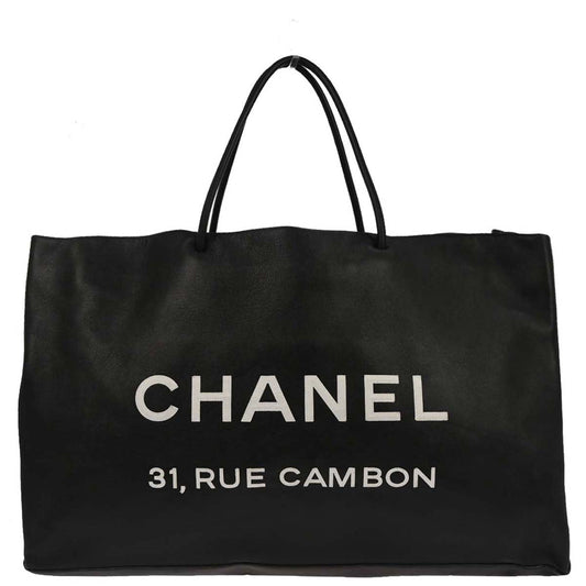 Chanel Black Calfskin Essential Tote Bag