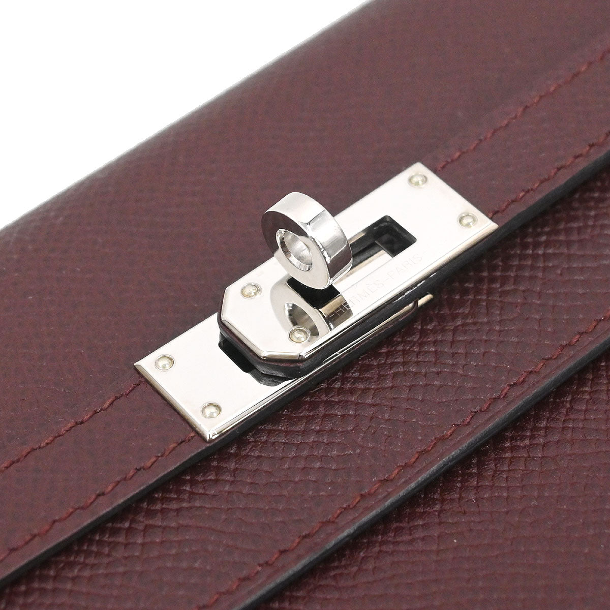 Hermes Bordeaux Epsom Kelly Wallet