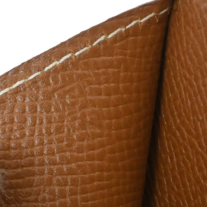 Hermes Gold Epsom Bearn Bifold Long Wallet