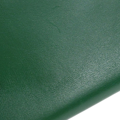 Hermes Green Box Calf Agenda GM Address Book Small Good