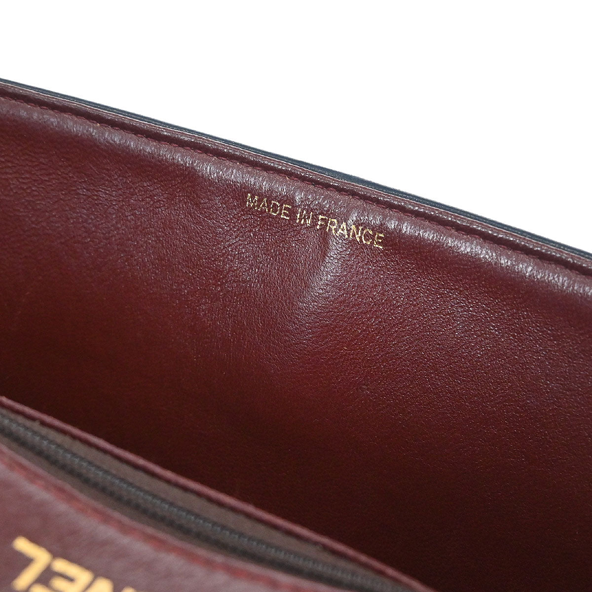 Chanel Navy Lambskin Double Flap Medium Shoulder Bag