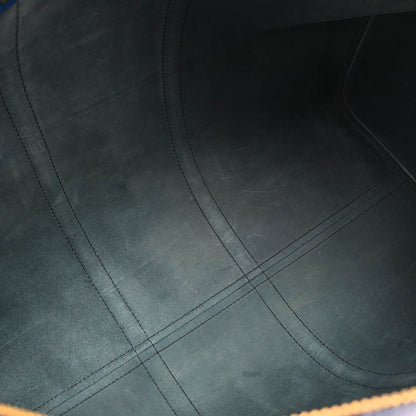 Louis Vuitton Blue Epi Keepall 55 Travel Handbag M42955