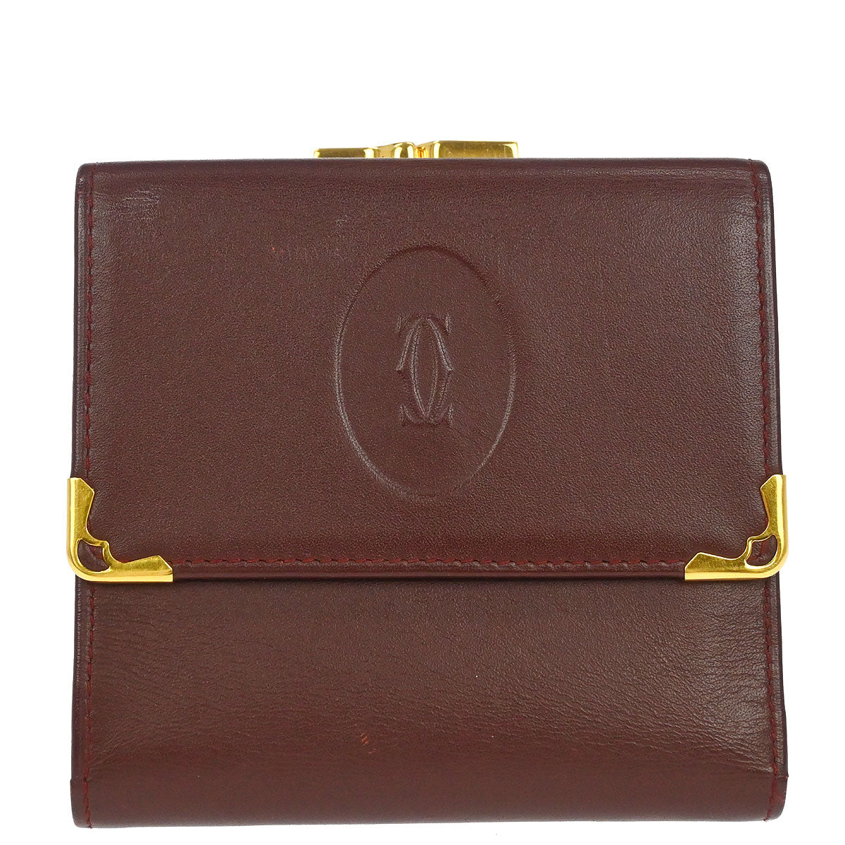 Cartier Must de Cartier Bordeaux Bifold Wallet