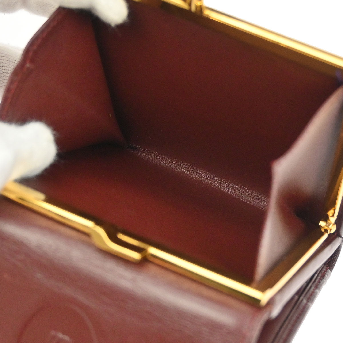 Cartier Must de Cartier Bordeaux Bifold Wallet