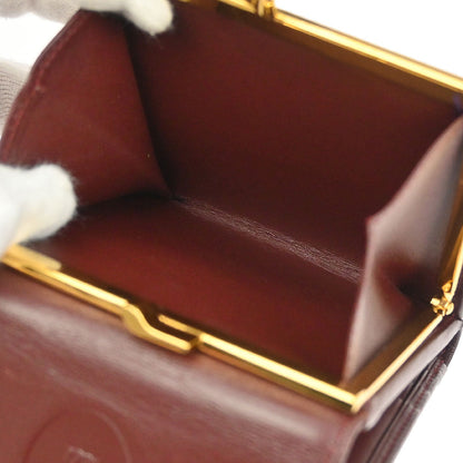 Cartier Must de Cartier Bordeaux Bifold Wallet