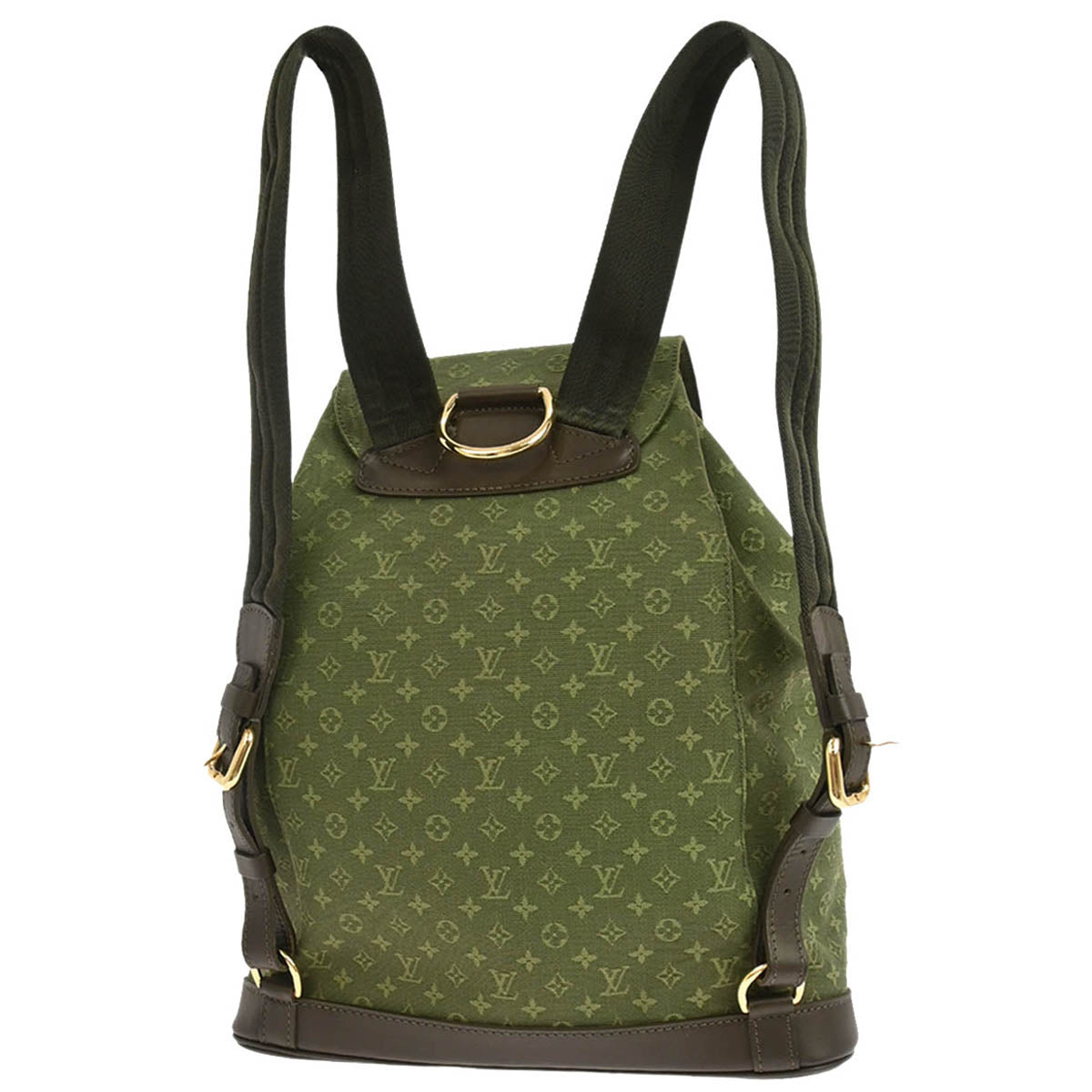 Louis Vuitton Khaki Monogram Mini Montsouris GM Backpack M92456