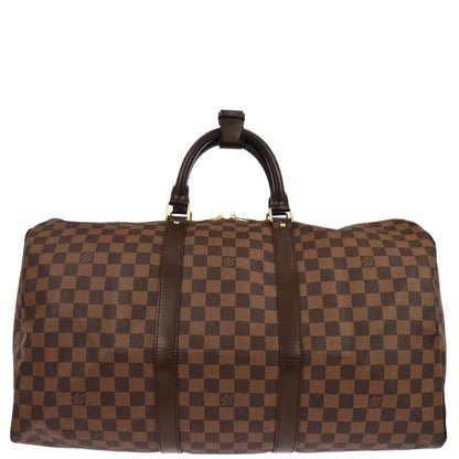 Louis Vuitton Damier Keepall 50 Travel Duffle Handbag N41427