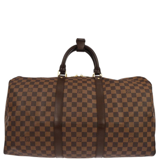 Louis Vuitton Damier Keepall 50 Travel Duffle Handbag N41427