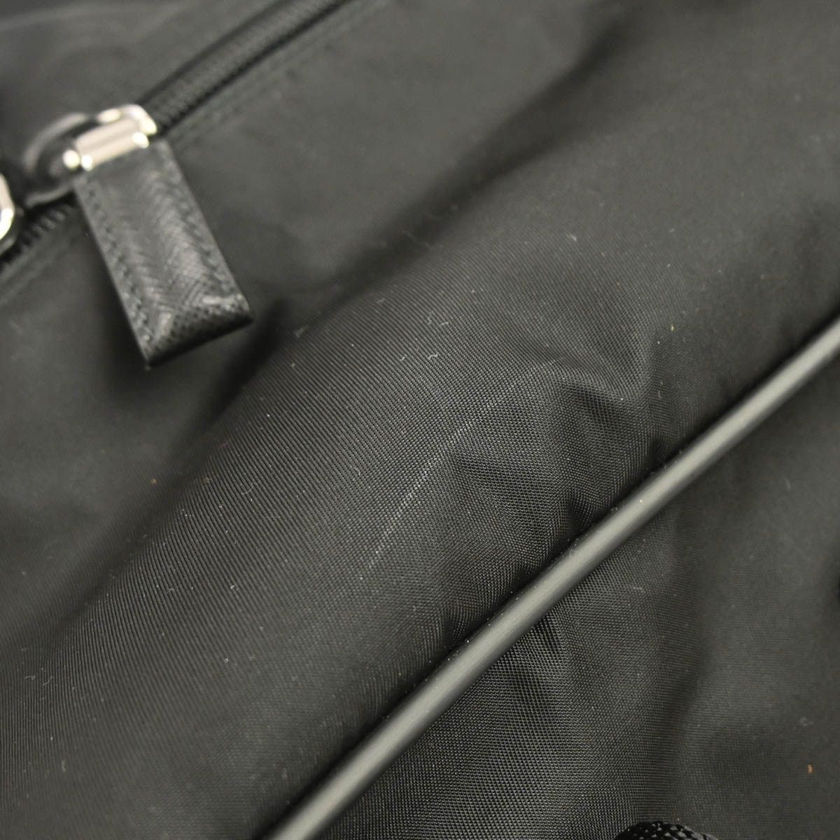 Prada Black Nylon 2way Duffle Shoulder Handbag