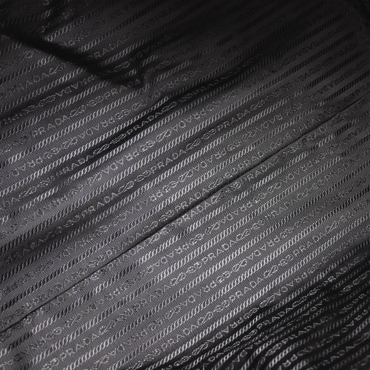 Prada Black Nylon 2way Duffle Shoulder Handbag