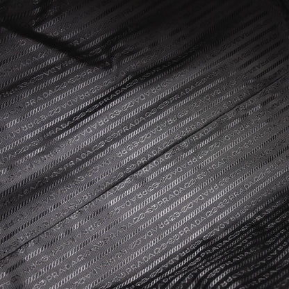 Prada Black Nylon 2way Duffle Shoulder Handbag