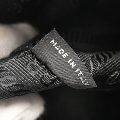 Prada Black Nylon 2way Duffle Shoulder Handbag