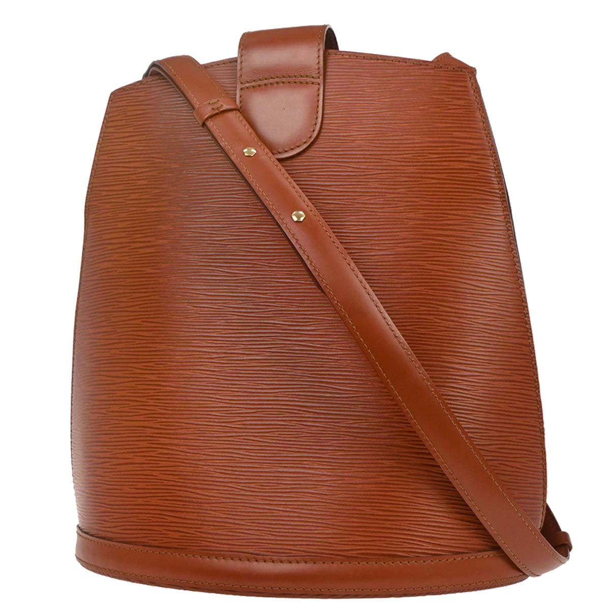 Louis Vuitton Brown Epi Cluny Shoulder Bag M52253