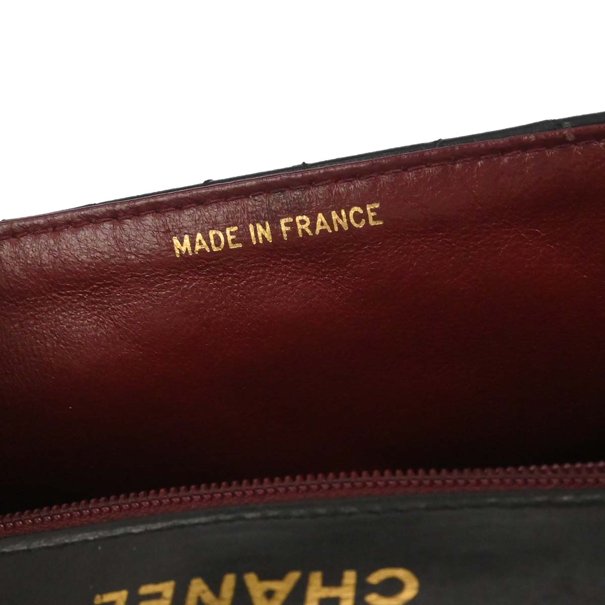 Chanel 1989-1991 Black Lambskin Single Flap Shoulder Bag