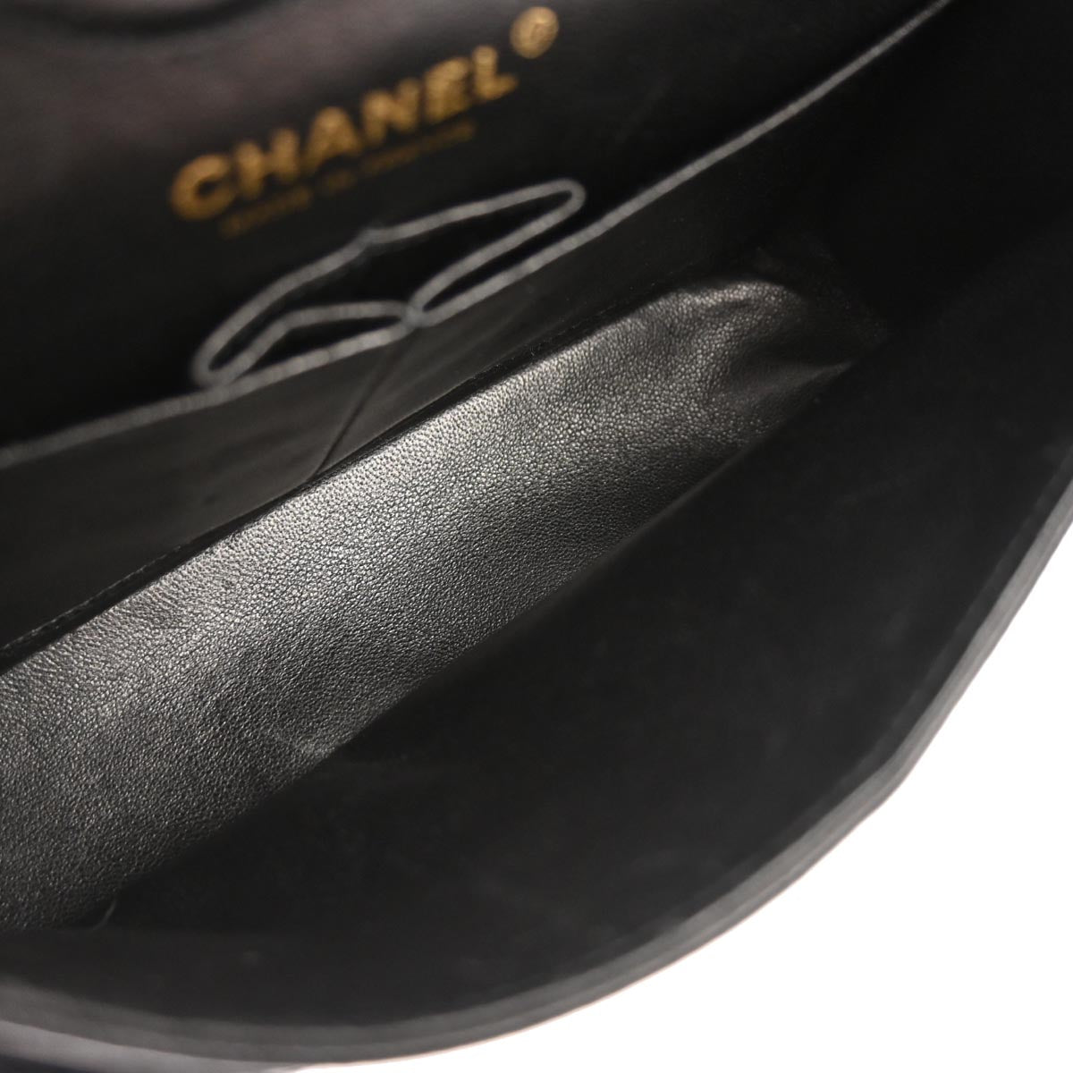 Chanel Black Caviar Skin Small Classic Double Flap Shoulder Bag