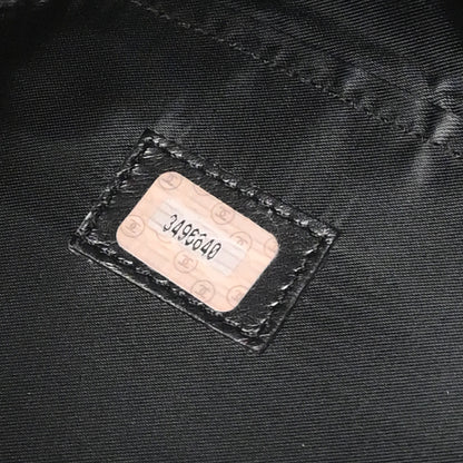 Chanel 1994-1996 Black Caviar Skin 2way Shoulder Duffle Bag