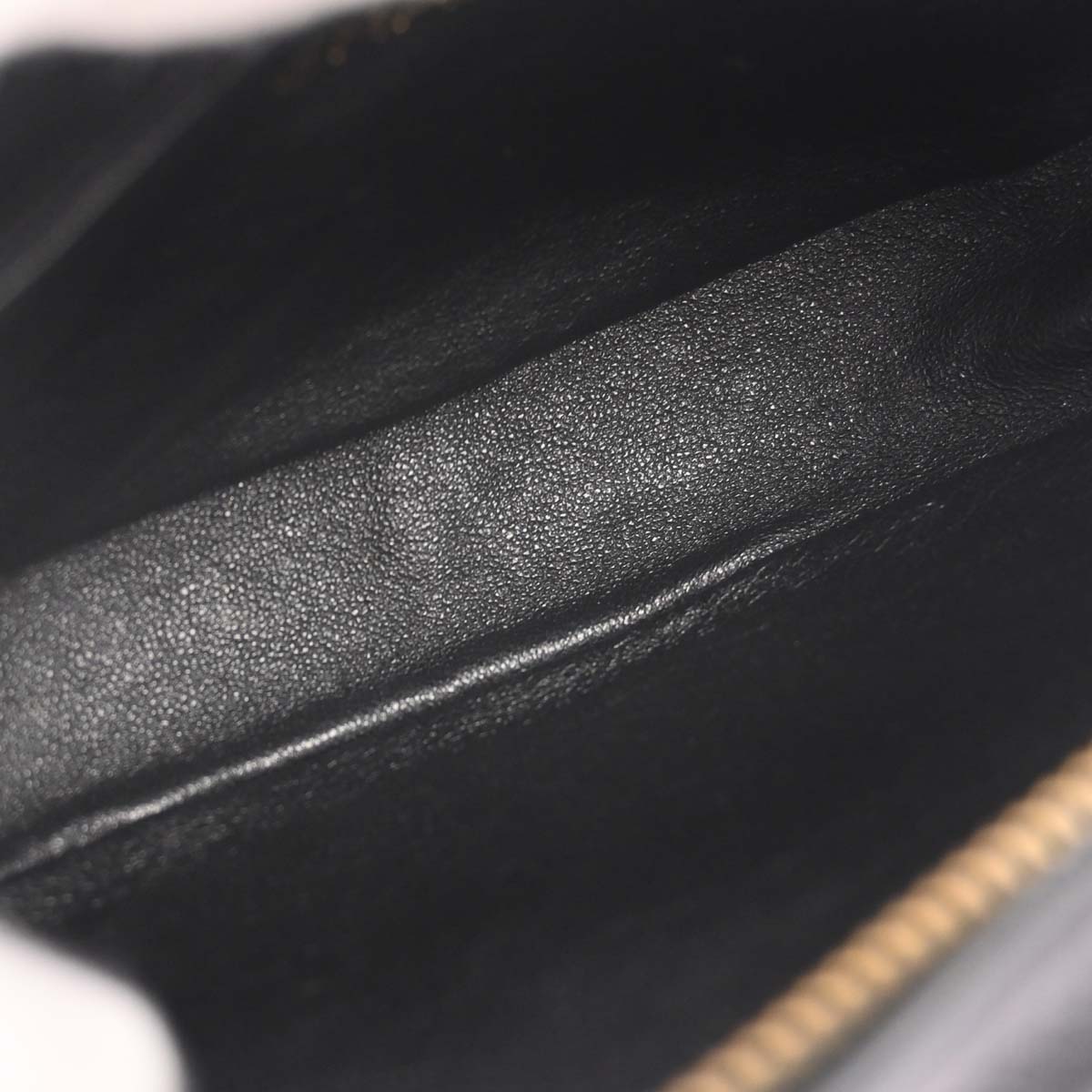 Chanel 1989-1991 Black Lambskin Fringe Shoulder Bag