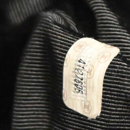 Chanel 1996-1997 Black Lambskin Chain Shoulder Bag