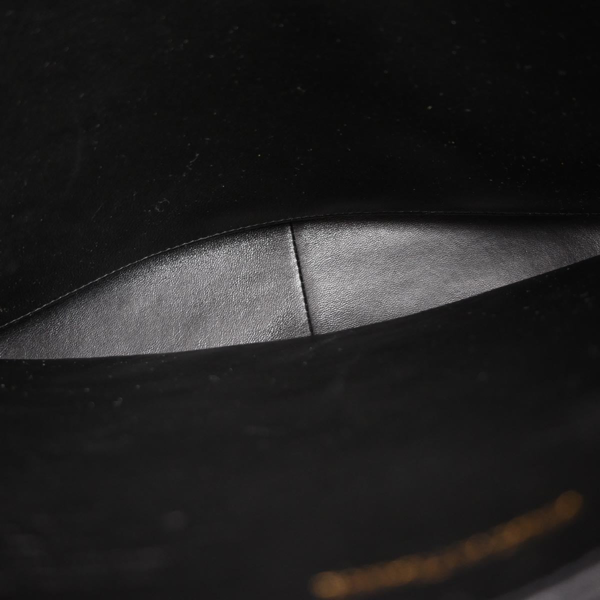 Chanel 1994-1996 Black Caviar Skin Tote Chain Handbag