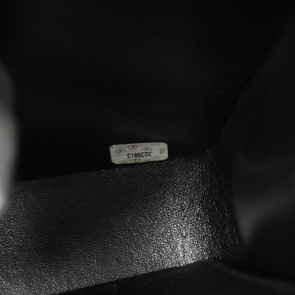 Chanel 1994-1996 Black Caviar Skin Tote Chain Handbag