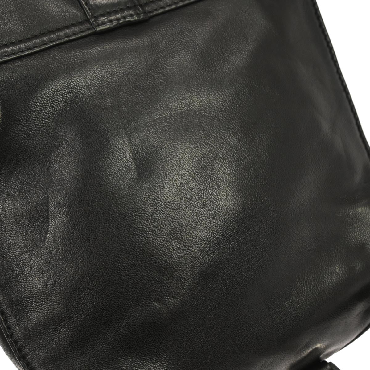 Chanel Black Lambskin Backpack