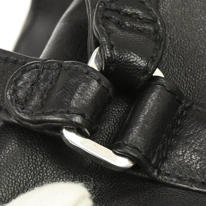 Chanel Black Lambskin Backpack