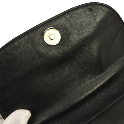 Chanel Black Lambskin Backpack