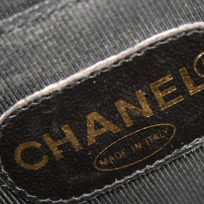 Chanel Black Caviar Skin Triple CC Shoulder Bag