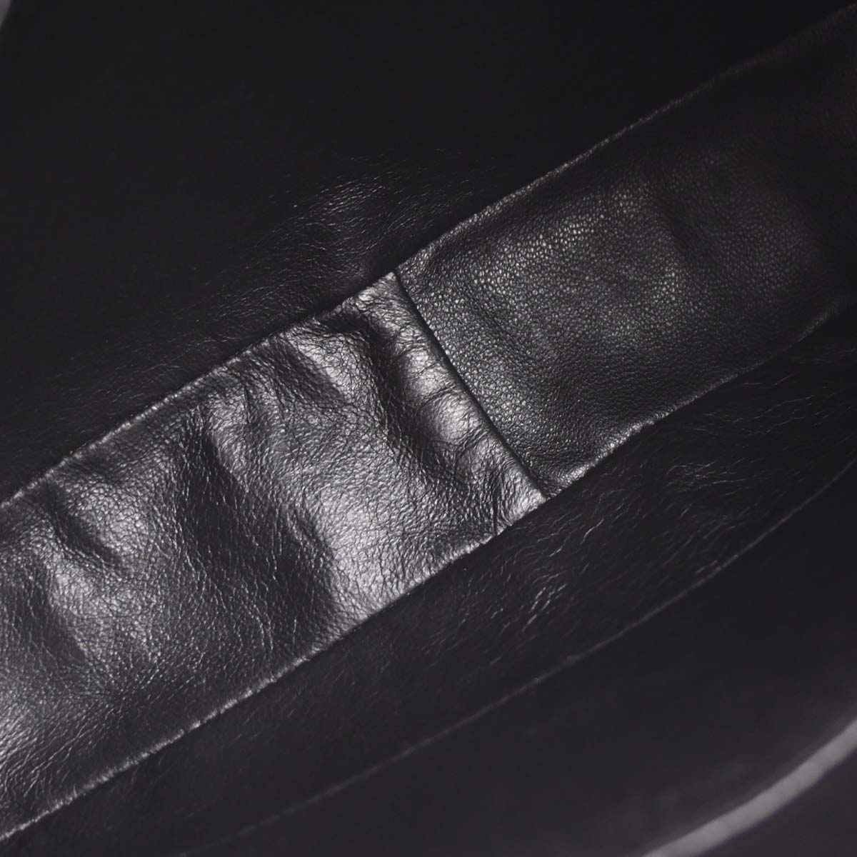 Chanel Black Lambskin Triple CC Camera Bag Small