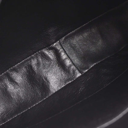 Chanel Black Lambskin Triple CC Camera Bag Small