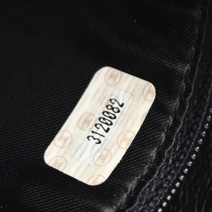 Chanel Black Lambskin Triple CC Camera Bag Small