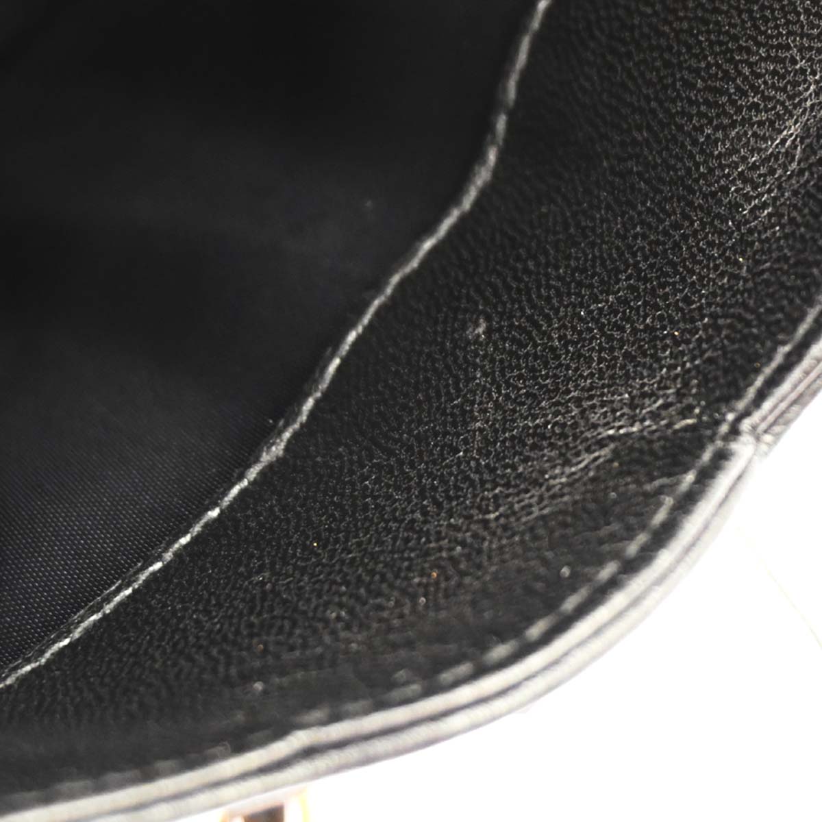 Chanel Black Lambskin Triple CC Camera Bag Small