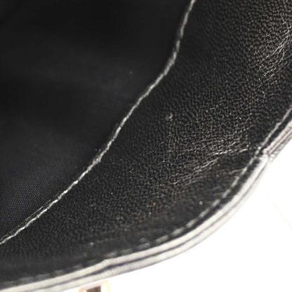 Chanel Black Lambskin Triple CC Camera Bag Small