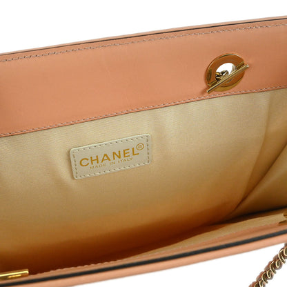 Chanel 2002-2003 Pink Canvas COCO Tote Handbag