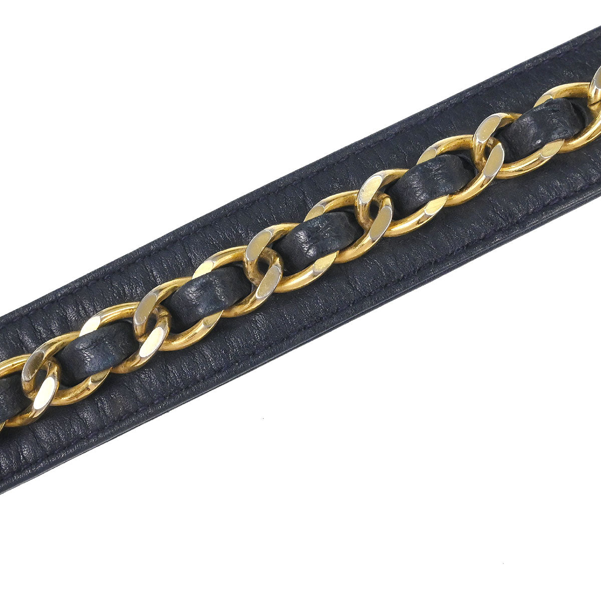 Chanel Navy Lambskin Bicolore Bum Belt Waist Bag #85/34