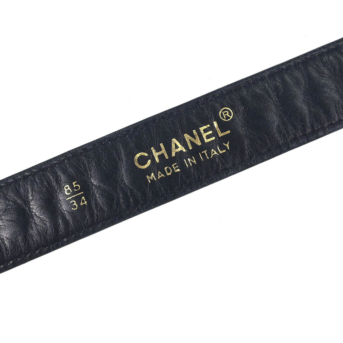 Chanel Navy Lambskin Bicolore Bum Belt Waist Bag #85/34