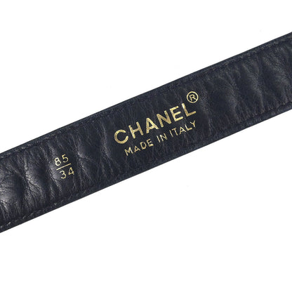 Chanel Navy Lambskin Bicolore Bum Belt Waist Bag #85/34