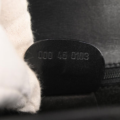 Gucci Black Acrylic Handle 2way Shoulder Handbag