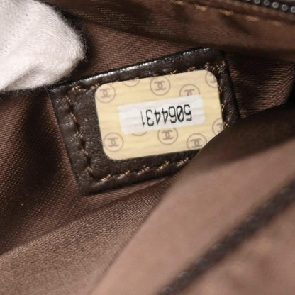 Chanel 1997-1999 Brown Caviar Skin Tote Handbag