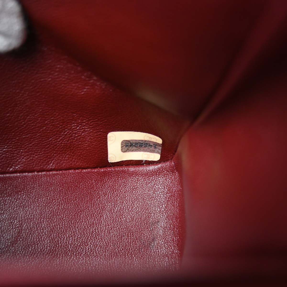 Chanel 1989-1991 Black Lambskin Medium Classic Double Flap Shoulder Bag