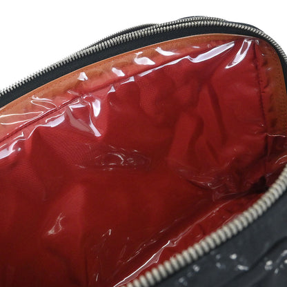 Chanel Black Jacquard Nylon Travel Line Handbag