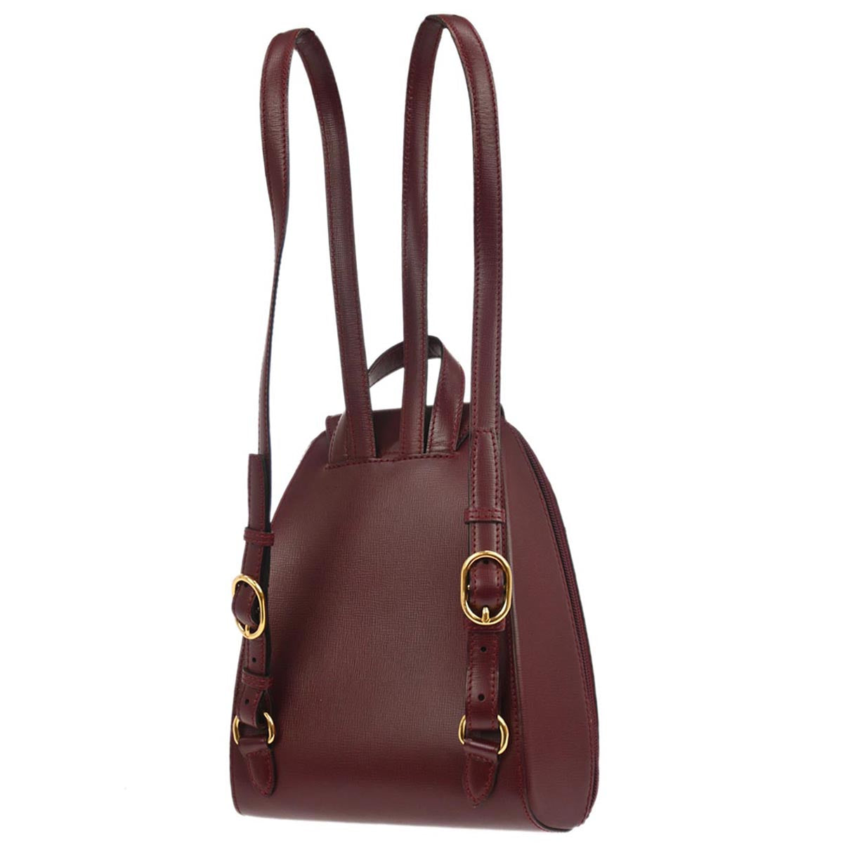 Cartier Bordeaux Leather Backpack