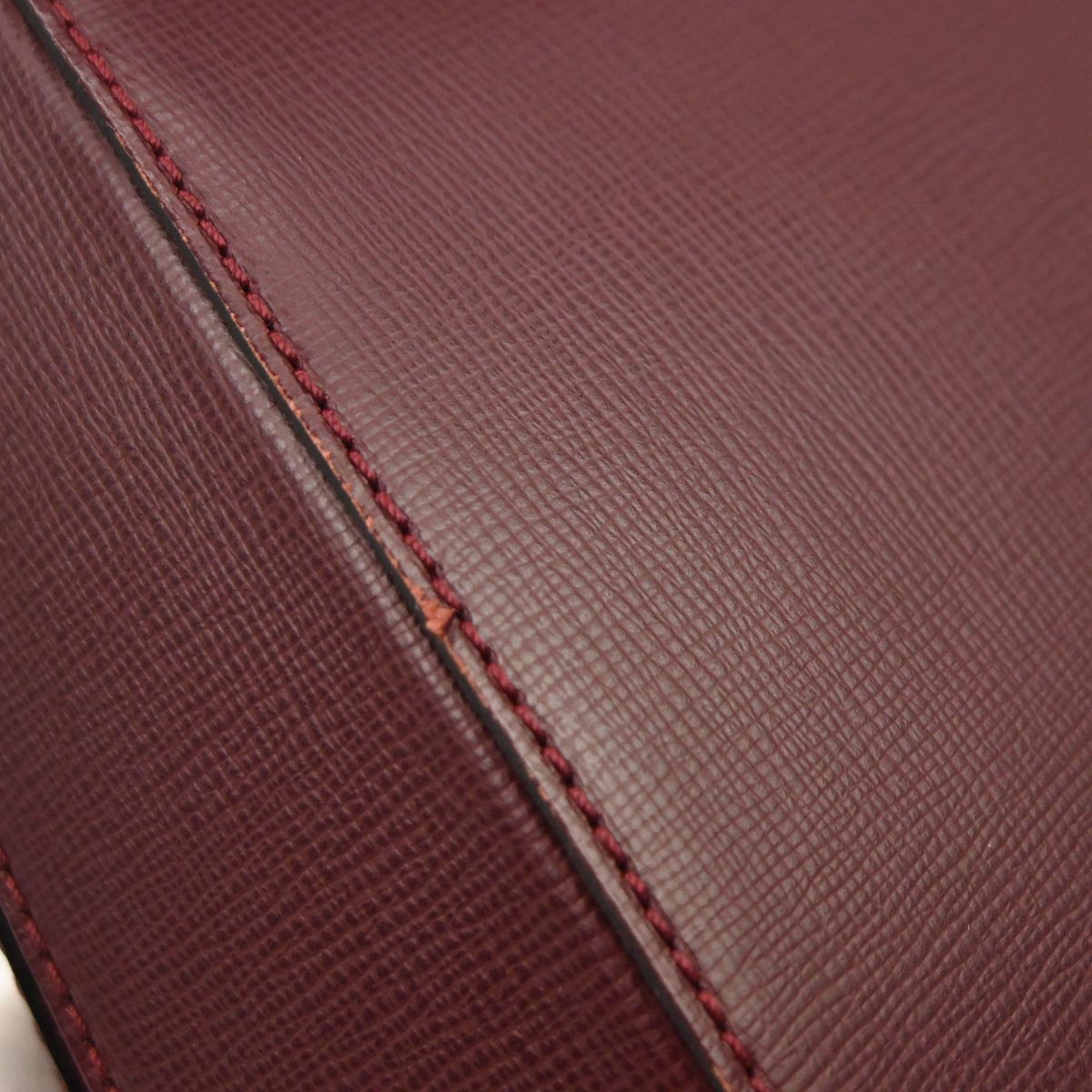 Cartier Bordeaux Leather Backpack