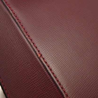 Cartier Bordeaux Leather Backpack
