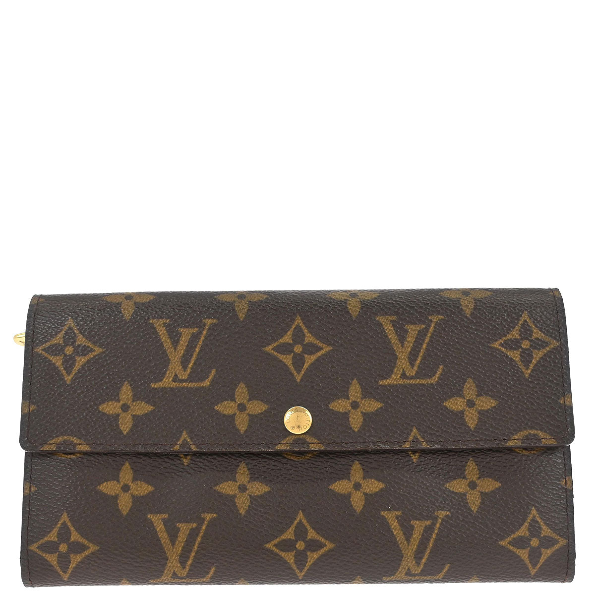 Louis Vuitton Monogram Porte Monnaie Credit Wallet M61725